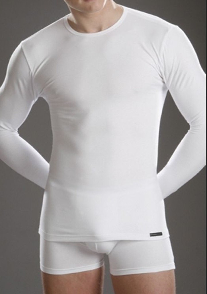 Pánske tričko Cornette 525 biela L Biela
