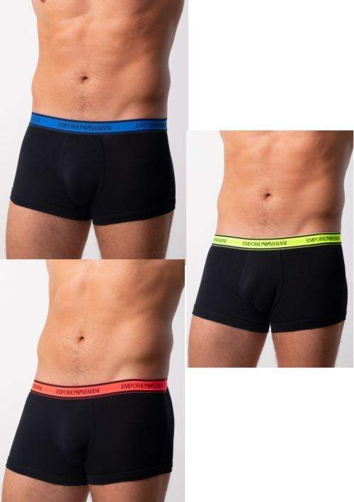 Boxerky Emporio Armani 111357 9P717 3PACK L Mix