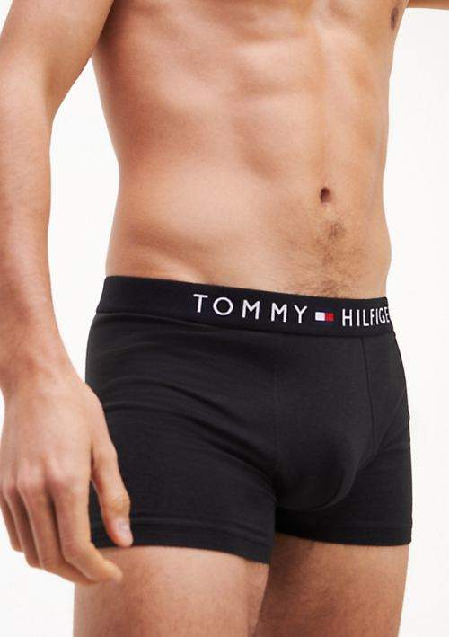 Boxerky Tommy Hilfiger UM0UM01646 S Čierna