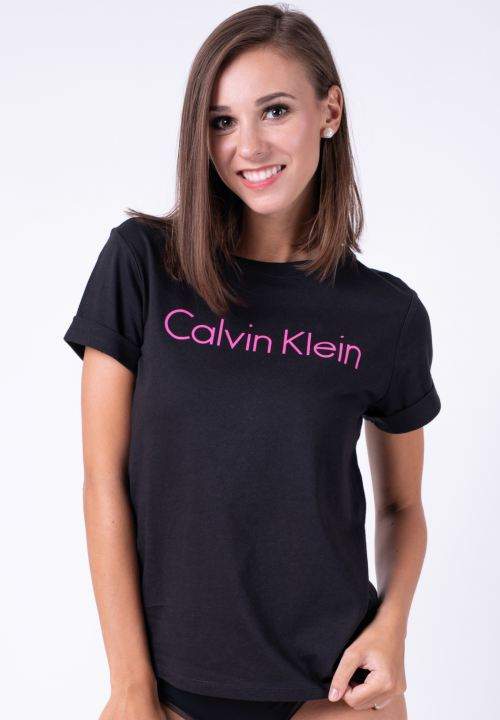 Dámske tričko Calvin Klein QS5789 L Čierna