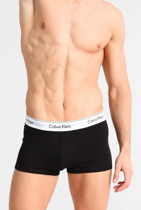 Pánske boxerky Calvin Klein NB1086 2PACK XL Čierna