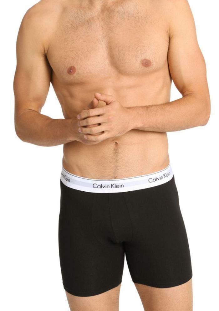 Pánske boxerky Calvin Klein NB1087 2PACK XL Čierna