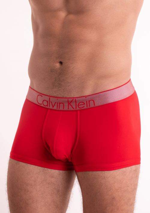 Pánske boxerky Calvin Klein NB1295 L Červená