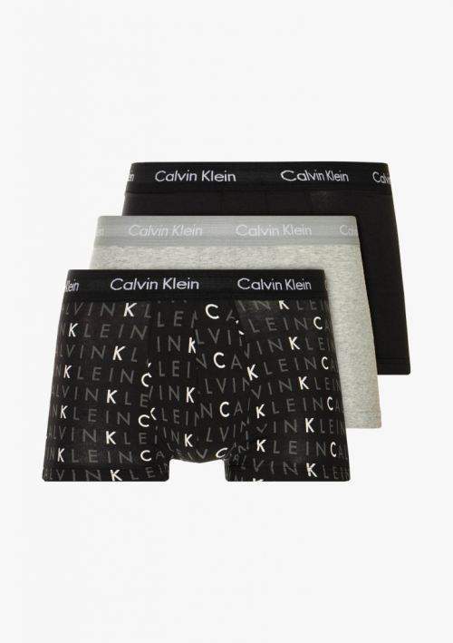 Pánske boxerky Calvin Klein U2664G 3 PACK YKS M Mix