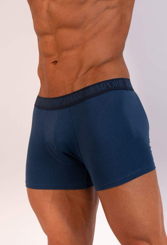 Pánske boxerky Emporio Armani 111769 8P720 XL Tm. modrá