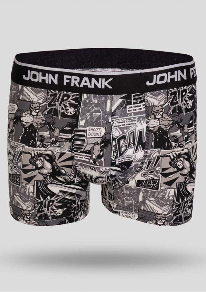 Pánske boxerky John Frank JFB109 L Podľa obrázku