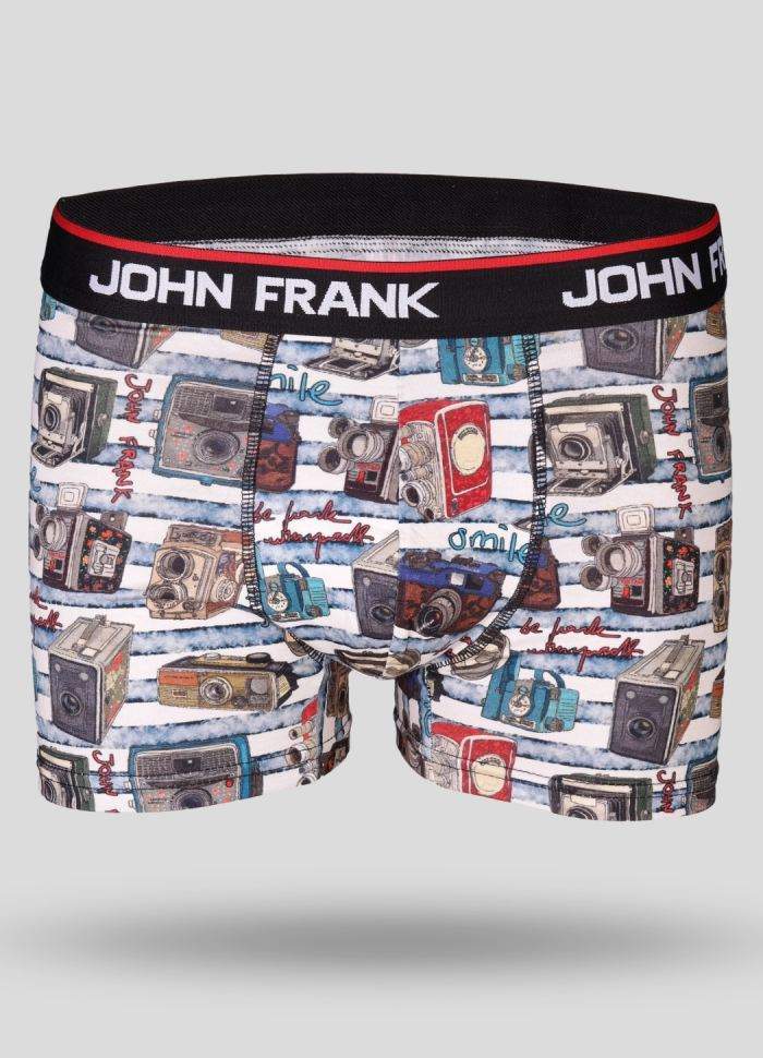 Pánske boxerky John Frank JFB119 L Podľa obrázku