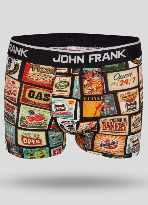 Pánske boxerky John Frank JFB49 XL Podľa obrázku