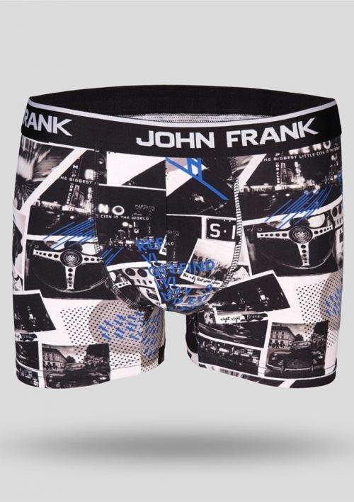 Pánske boxerky John Frank JFBD206 XL Podľa obrázku