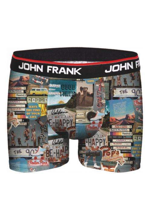 Pánske boxerky John Frank JFBD292 M Podľa obrázku