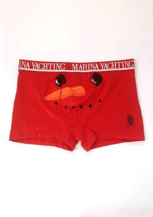 Pánske boxerky Marina Yachting 130/E Červená