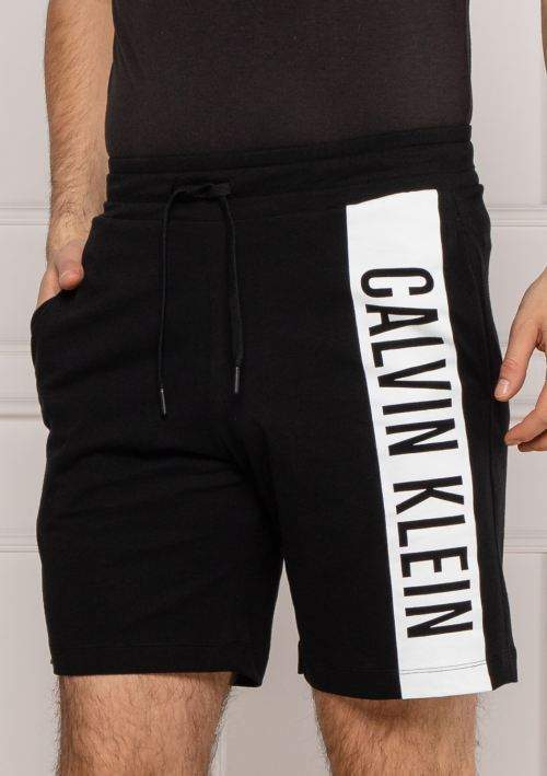 PÁNSKe TEPLÁKOVÉ KRAŤASY Calvin Klein KM0KM00485 XL Čierna