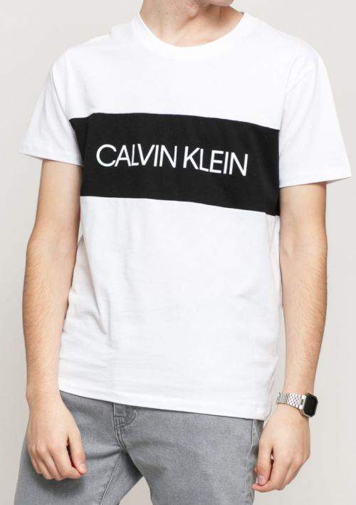 Pánske tričko Calvin Klein KM0KM00477 M Biela