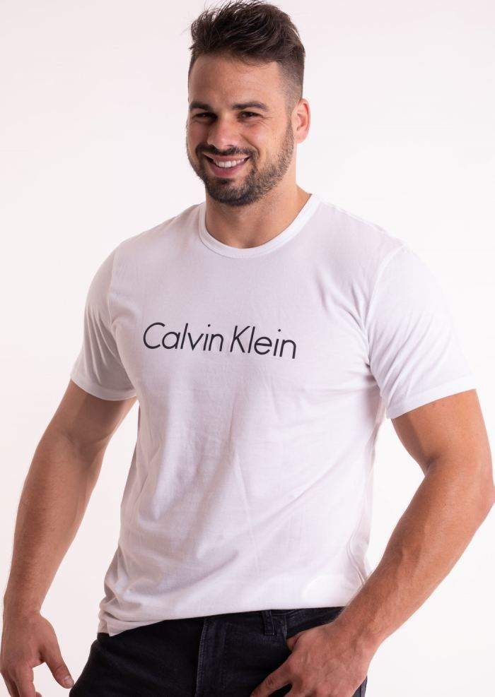 Pánske tričko Calvin Klein NM1129 M Biela