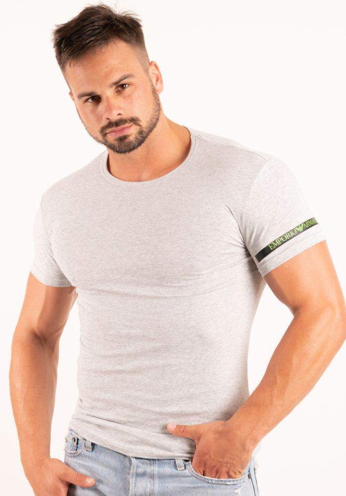 Pánske tričko Emporio Armani 111035 8P723 XL Sivá