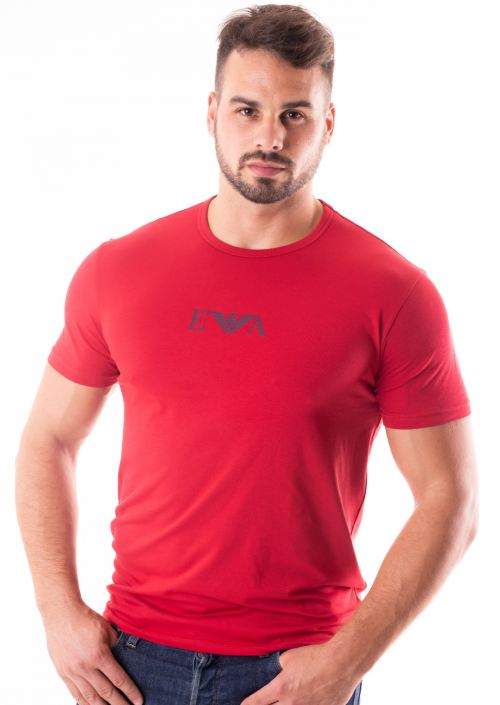 Pánske tričko Emporio Armani 111267 8A715 XL Červená